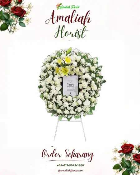 Krans Bunga Duka kawasan industri kota bukit indah purwakarta